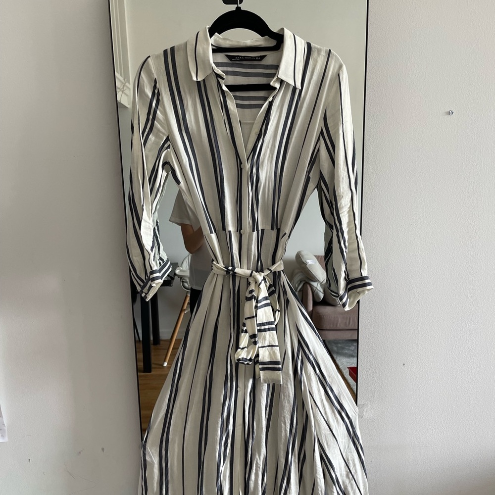 Linen summer dress
